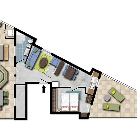 Apartment Flatinrome Fiera